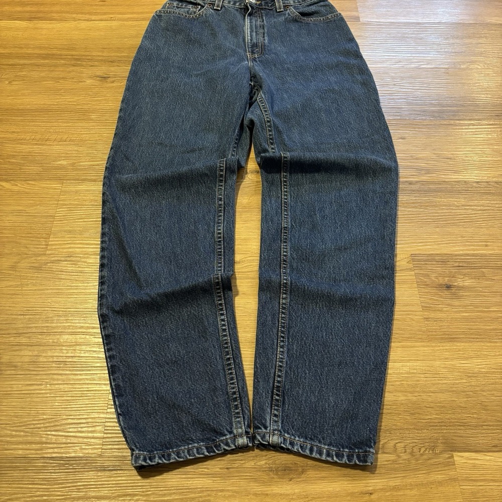 VTG Levis 550 Jeans Women's 8 (26x30) Blue Relaxed Taper High Rise Mom Y2K USA